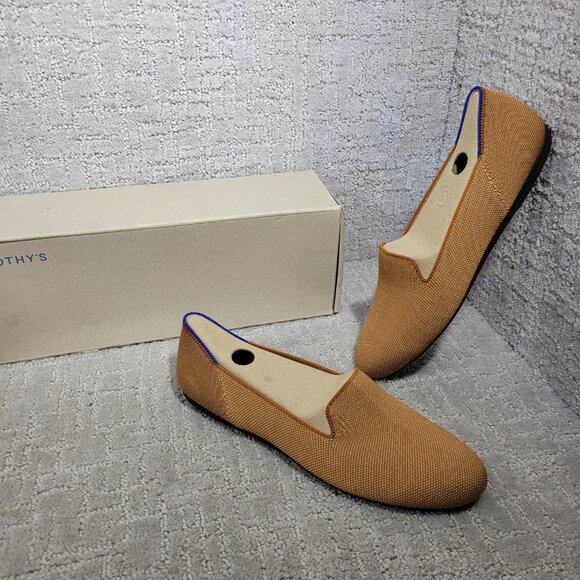 Rothy's The Loafer Fawn Caramel Round Toe Slip on Shoes Women's Multiple Sizes - Picture 8 of 13